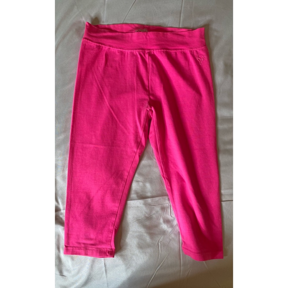 Justice Neon Pink Capri Leggings